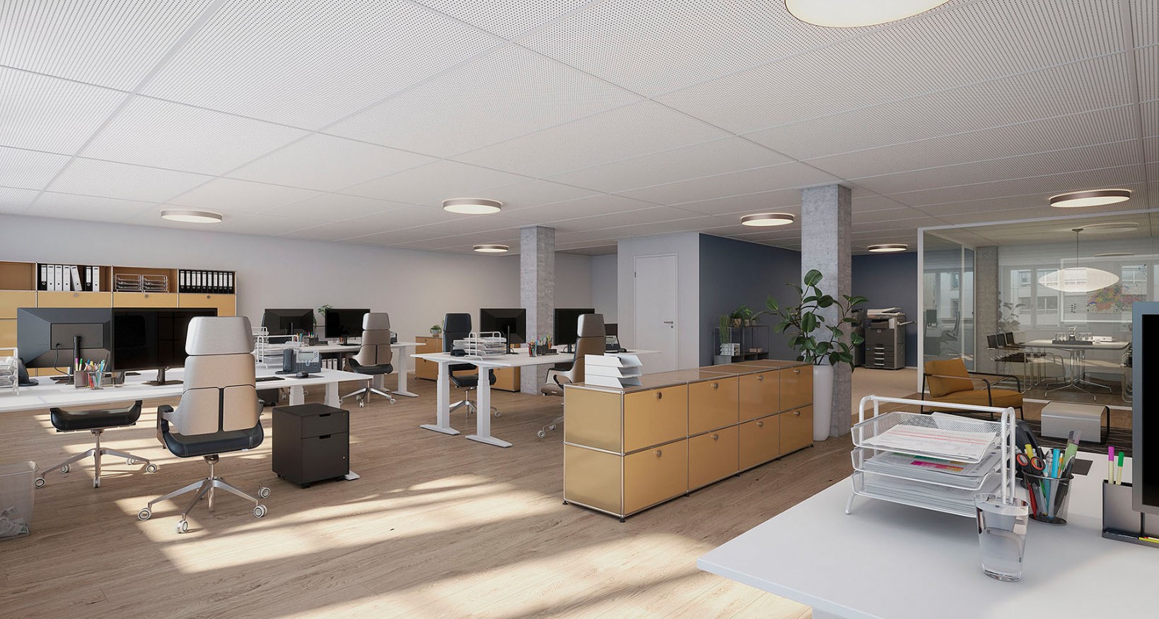 Per 01.10.2022 oder nach Vereinbarung vermieten wir im Zentrum der Stadt Biel Gewerberäumlichkeiten im EG (40m²) sowie 1.OG (150m²).