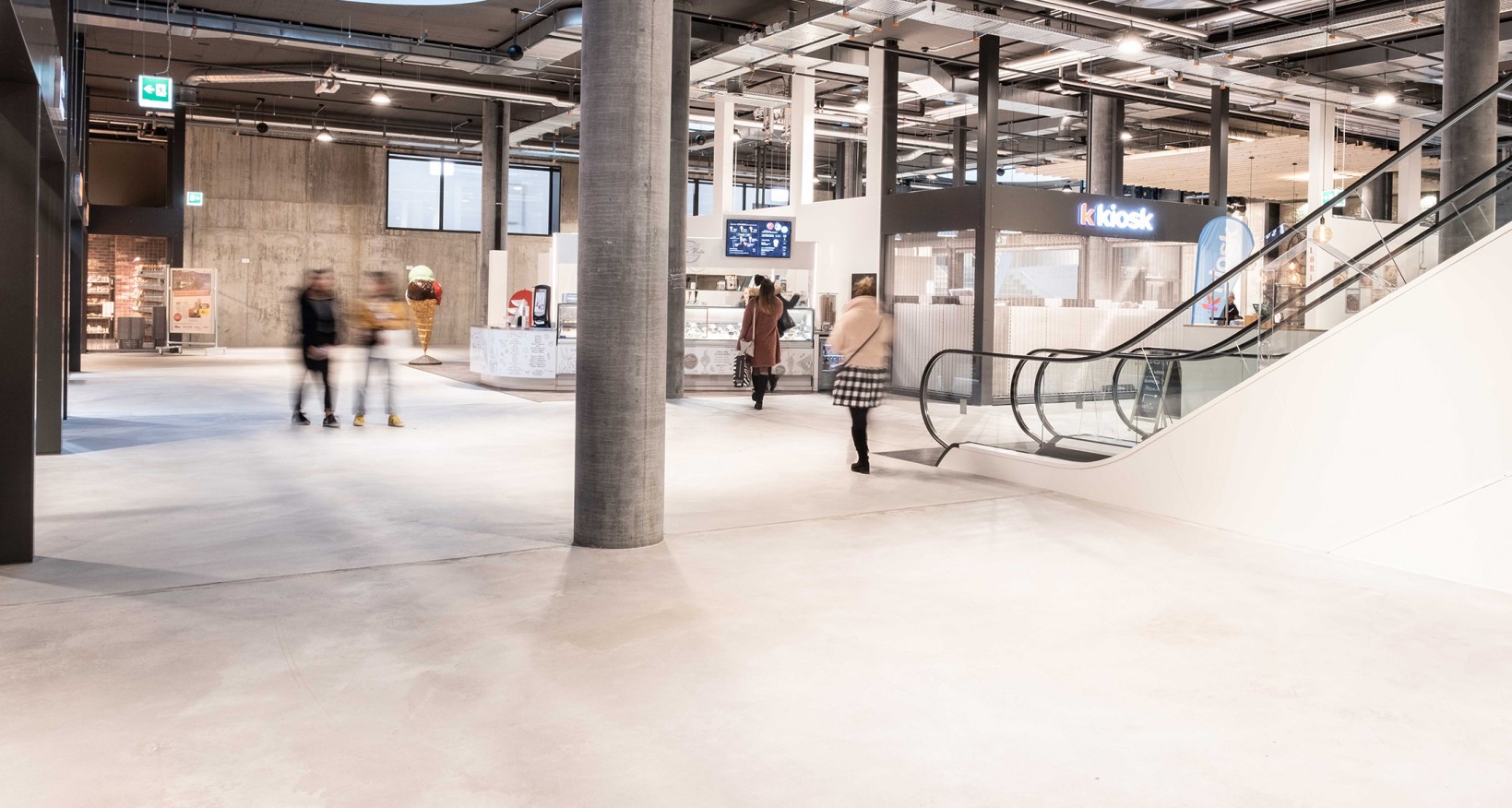Wir vermieten direkt am Bahnhof Chur in unserer Markthalle im Steinbock eine Popup-Fläche mit ca. 90 m2.